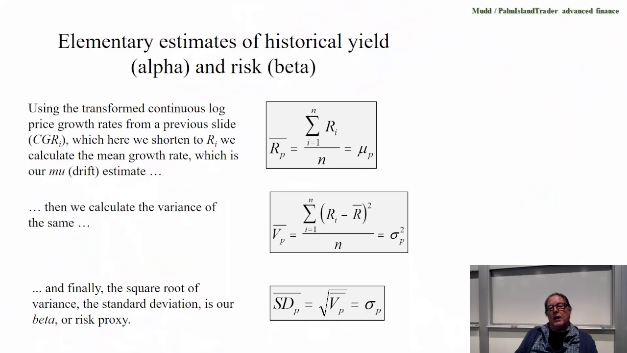 Economics 136 Fundamental Assumptions about Stock Price Behavior