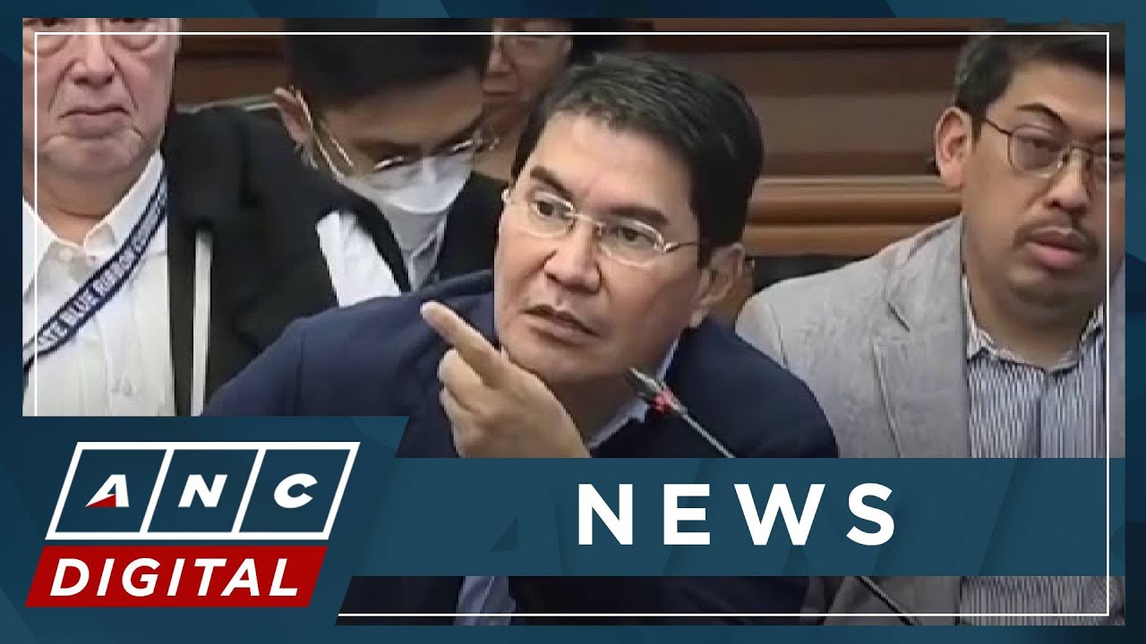 Erwin Tulfo to Alcantara: ‘Wag kang mag-malinis, ikaw ang hepe | ANC
