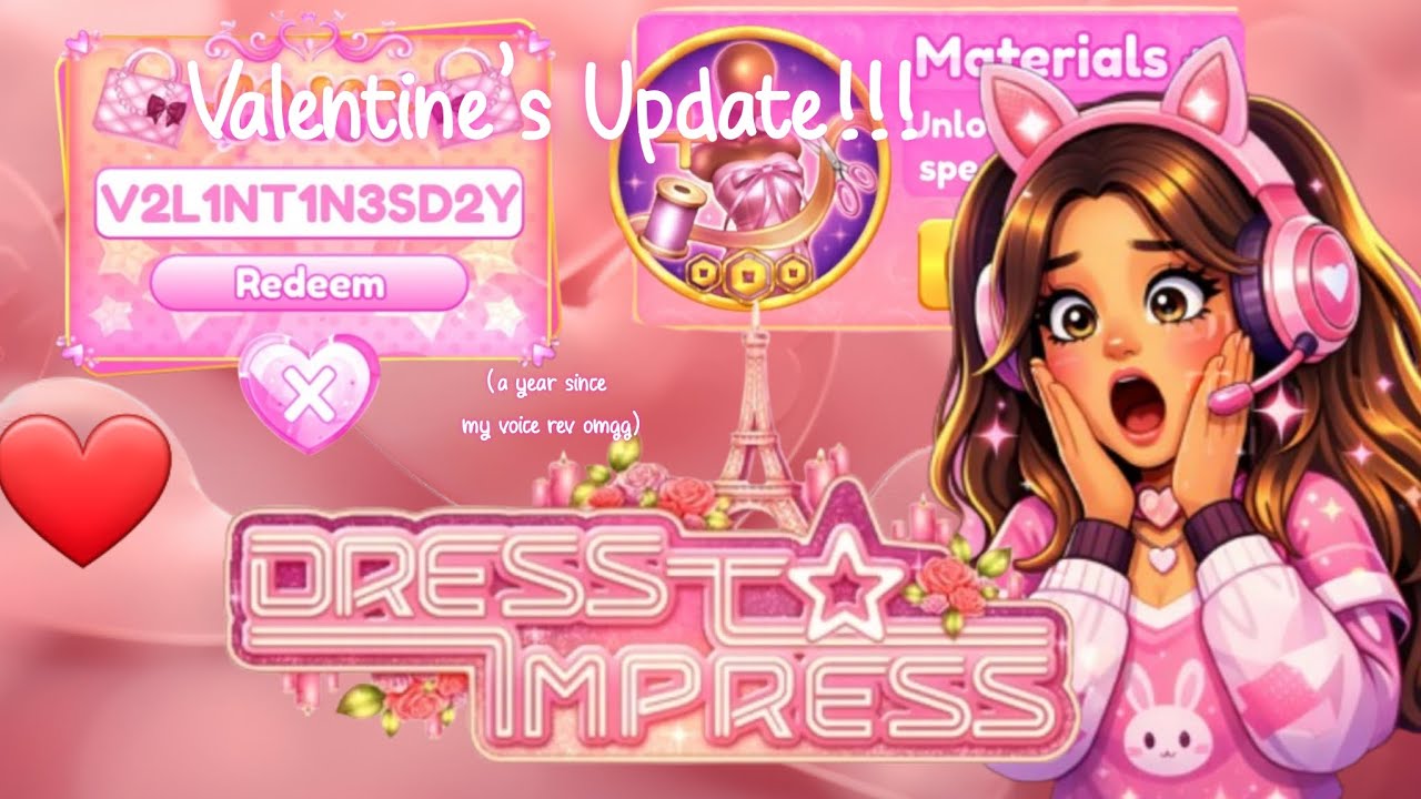 Dress To Impress VALENTINES UPDATE 💝!!!!! || Slay Krisia