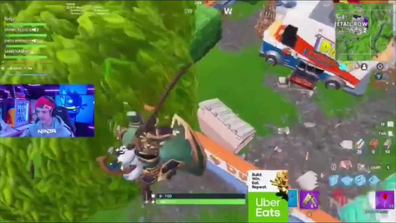 Brendon Urie plays Fortnite with Ninja