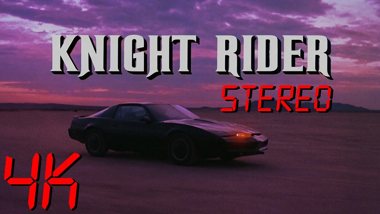 Knight Rider 1982 Season 1 Intro (HD Stereo 4K Remaster)