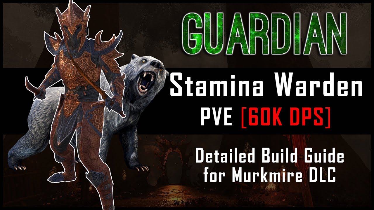 Stamina Warden Build [60k DPS] - Murkmire DLC