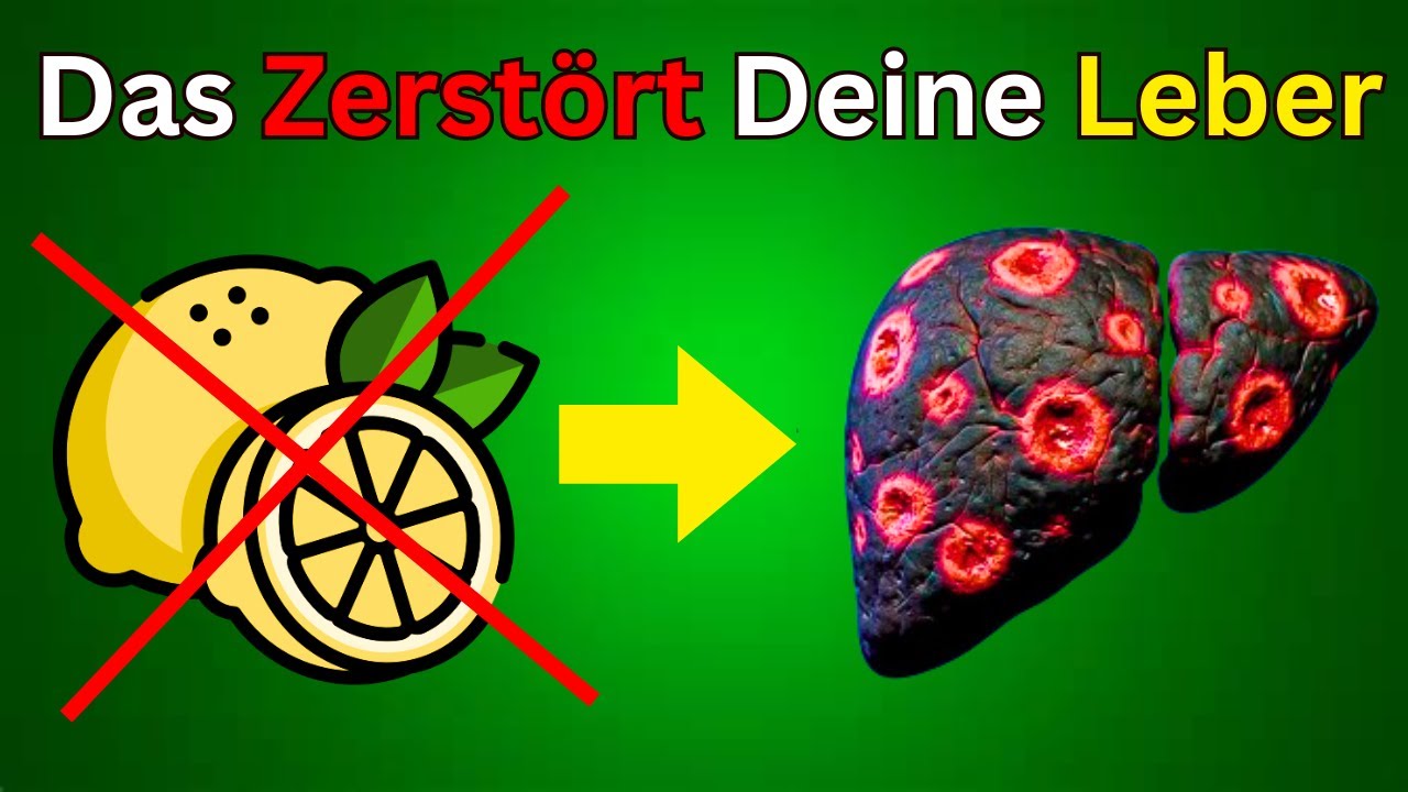 Sieh, was die Zitrone mit deiner Leber macht. Erstaunlich!