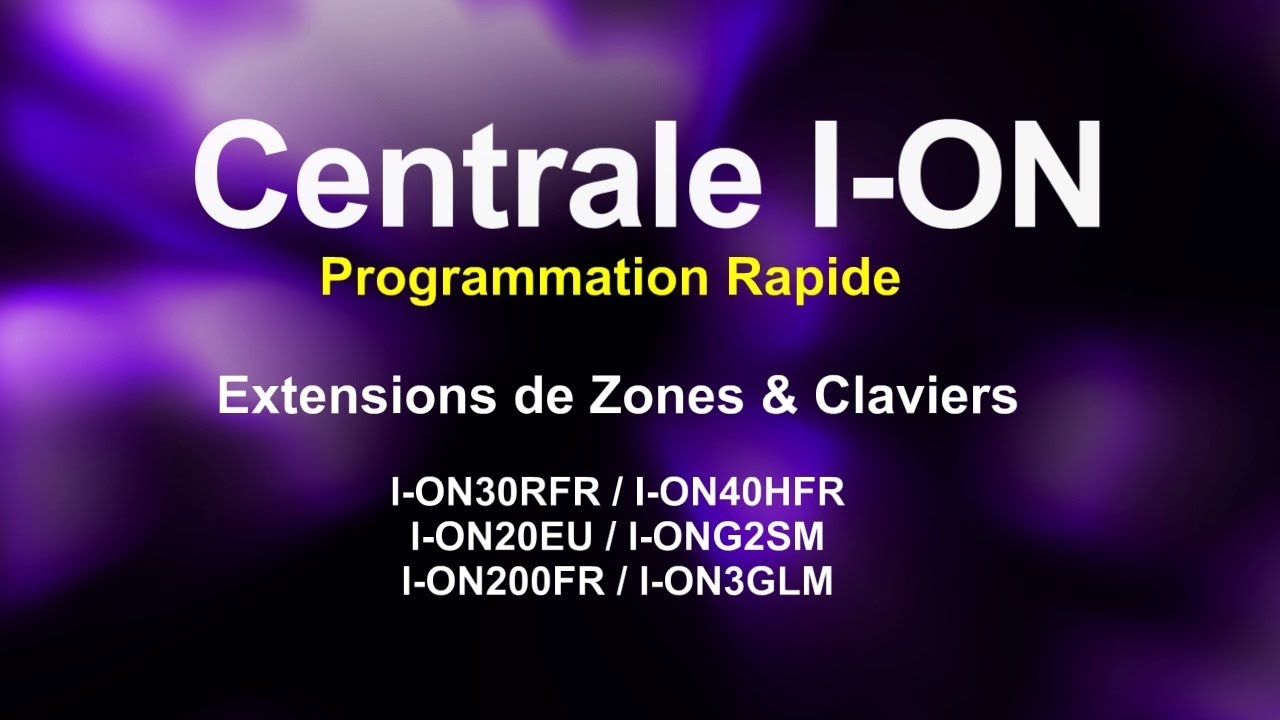 Programmation des Extensions I-ON