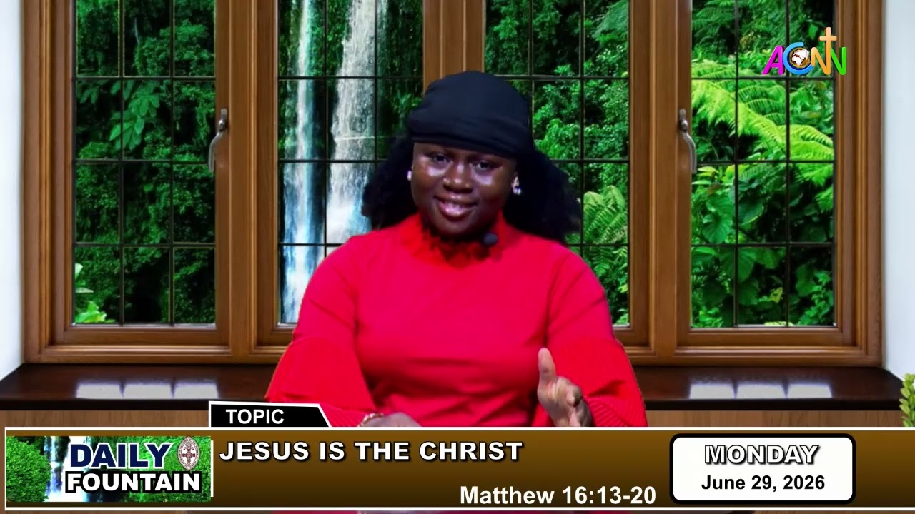 CODZIENNE NABOŻEŃSTWO FONTANNY NA 29 CZERWCA 2026 - SIS. ONYINYECHI ADAOHA AWUJO