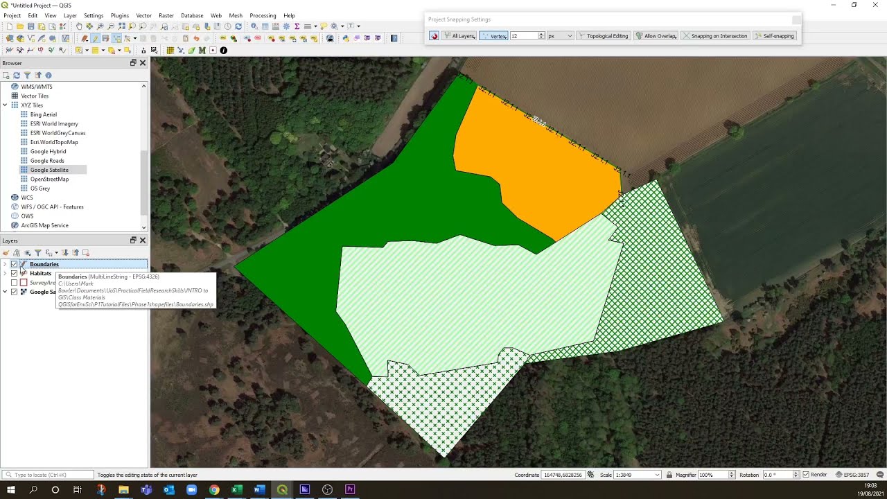 QGIS - Using Phase One Survey Styles