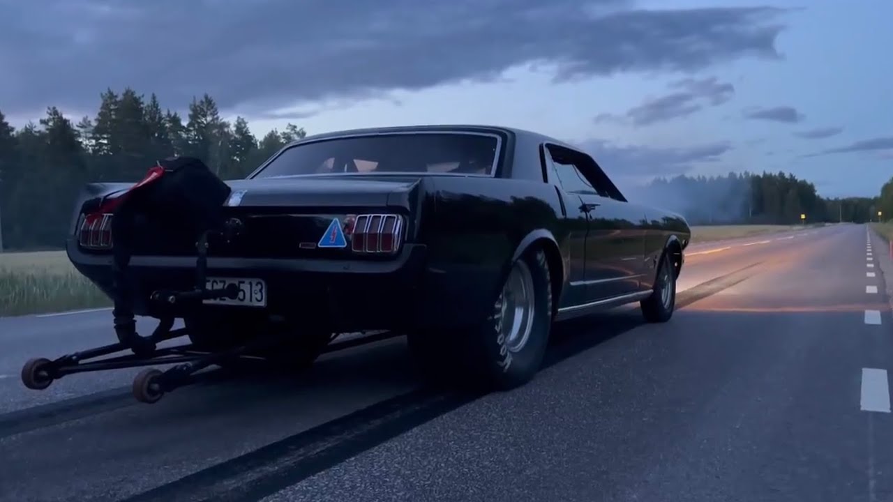 Turbo mustang &rdquo;busk&ouml;rning&rdquo;