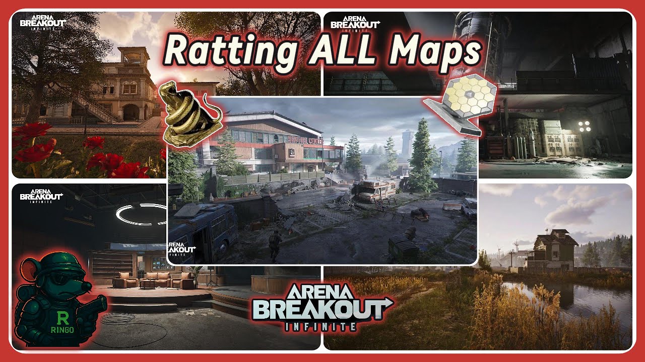 Ratting Every Map!🐀 | Arena Breakout Infinite