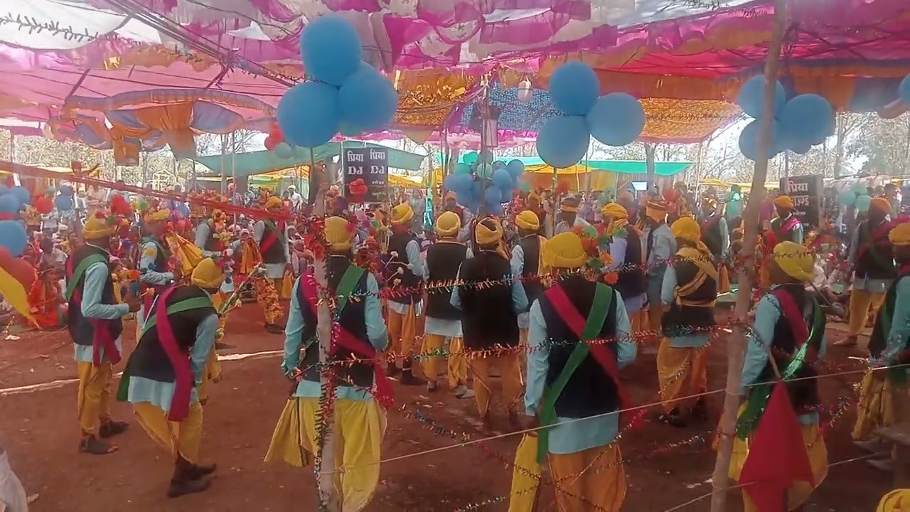 मंडदेव मेला 🔴 जय सेवा गोंडवाना डंडार मंडल खाखराढाना सारणी स्वर - तिरु. शिवदीन इवने gondi dandar live