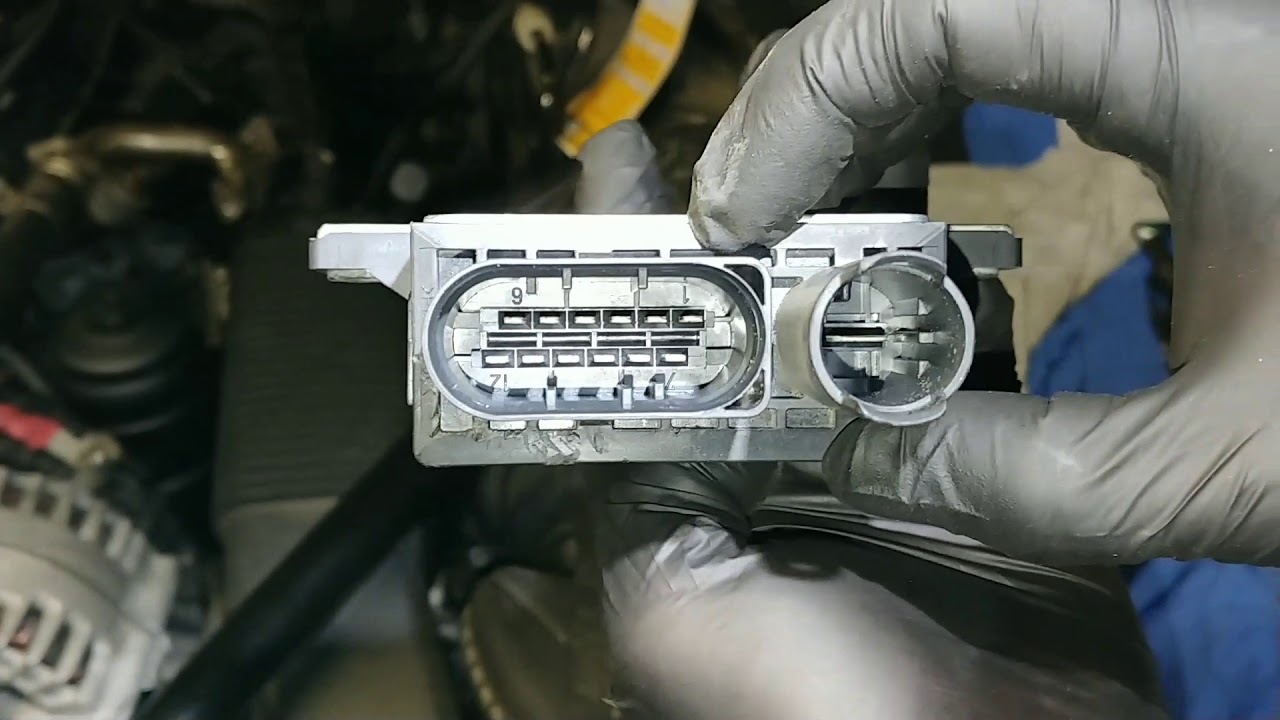 BMW Glühkerzensteuergerät Wechsel beim F10 F11 525d N57 Motor GK Steuergerät