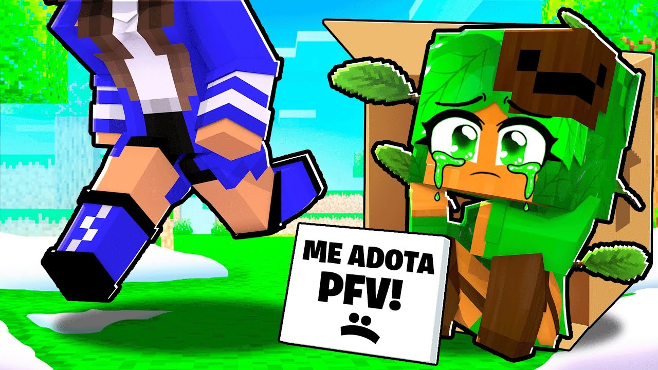 NINGUEM quer ADOTAR a BEBE ELEMENTAL no MINECRAFT!