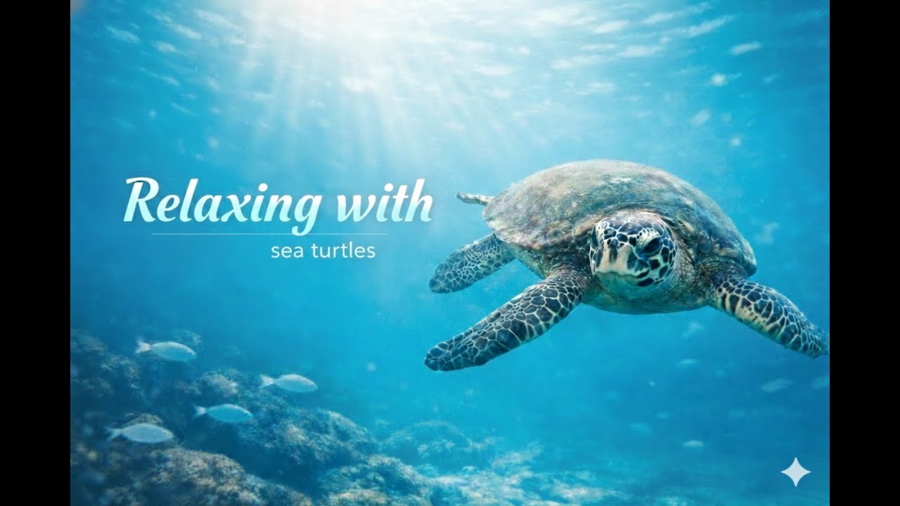 Ocean Serenity: Swimming with Turtles
