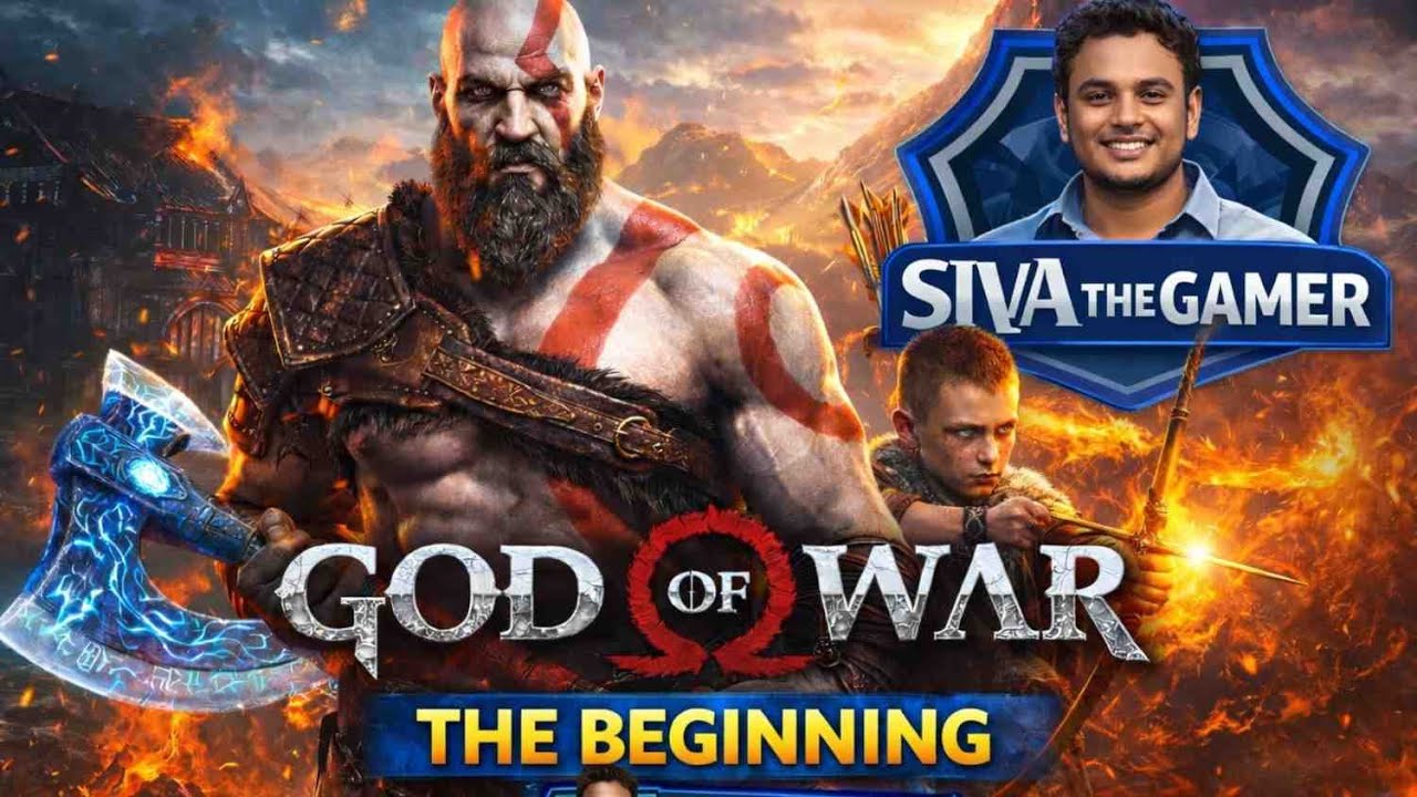 God of War (The Beginning) 🔥 Full Gameplay Part 3| PS5 Tamil | Siva The Gamer