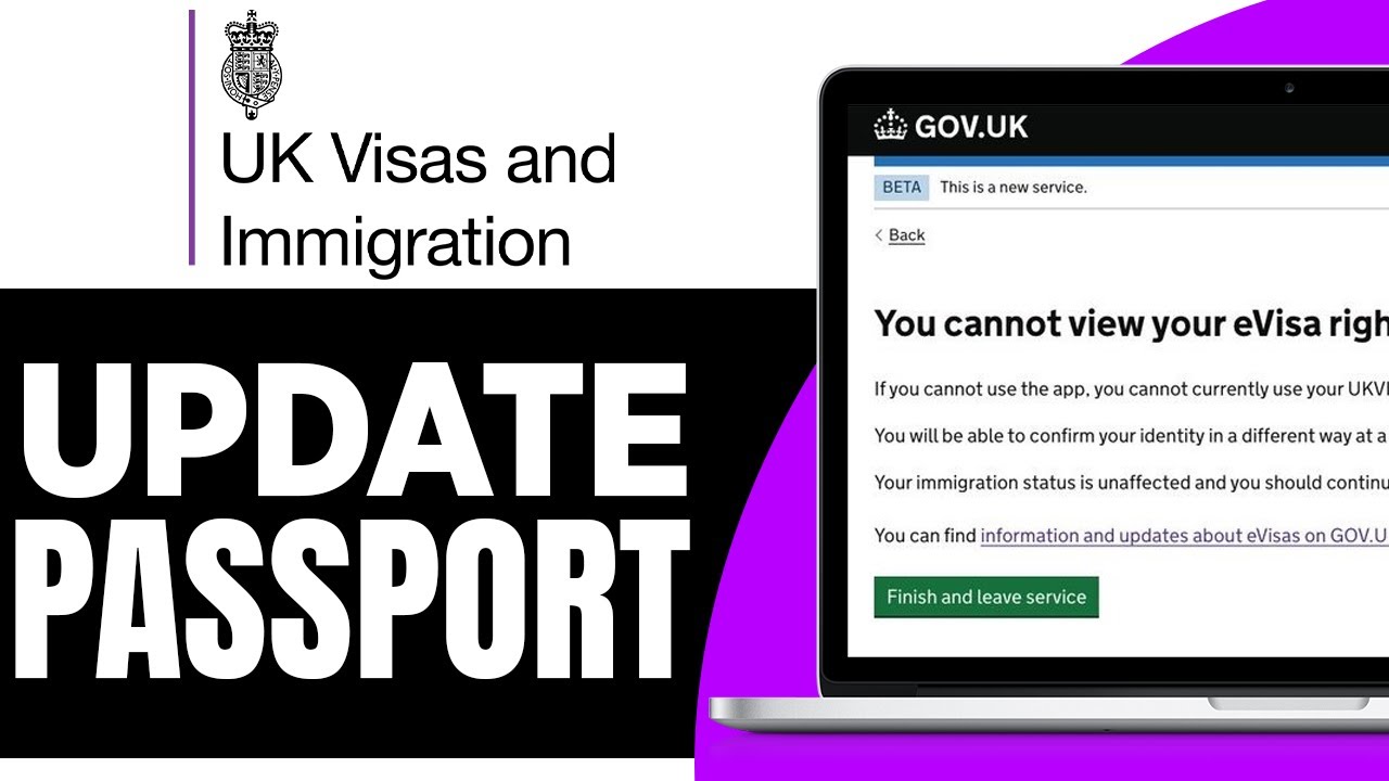 How To Update Passport in UKVI Account (2025)