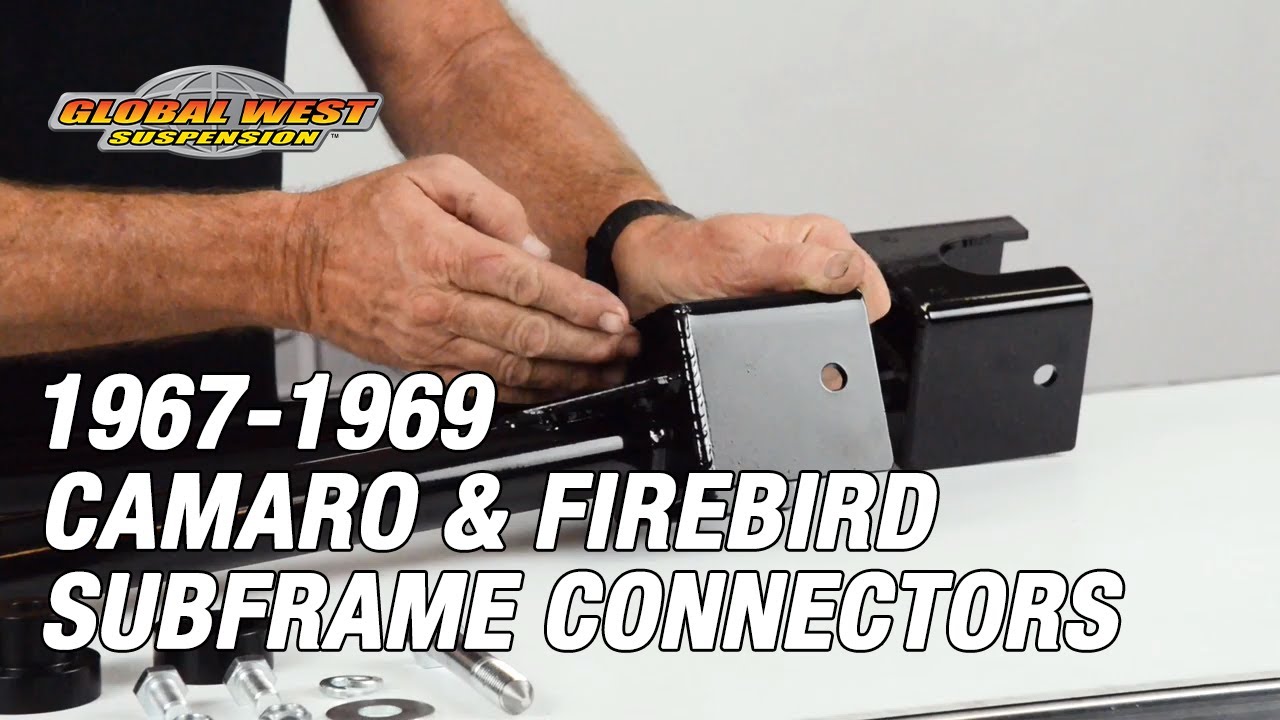 Subframe Connectors for 1967-1969 Camaro & Firebirds | Convertibles too!