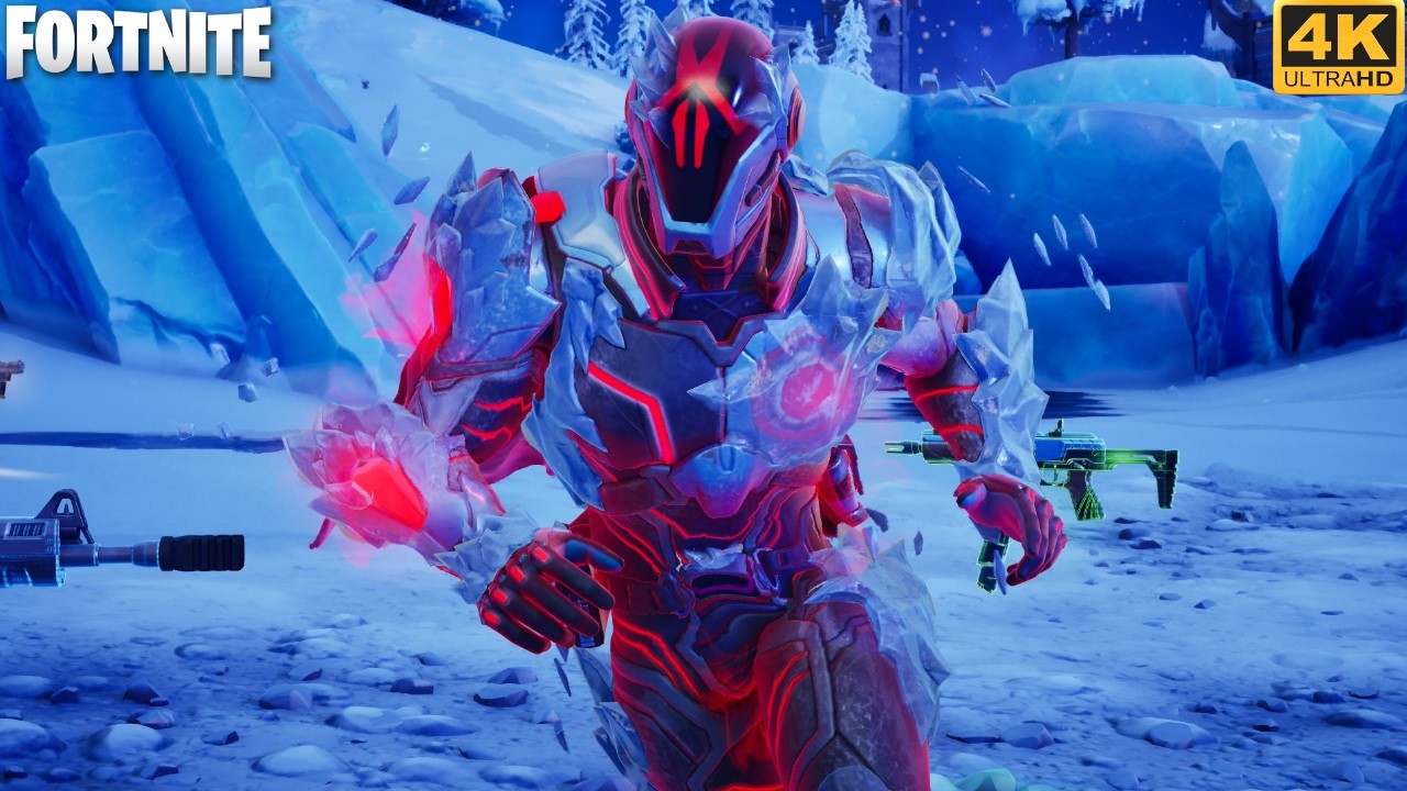 The Foundation Reforged Skin Gameplay (Icebreaker Style) - Fortnite Chapter 7 Season 2