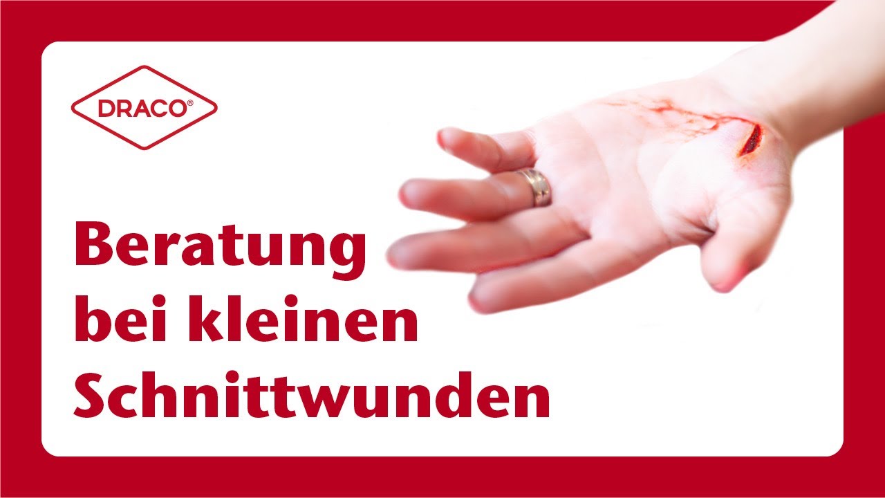 Richtig beraten bei kleinen Schnittwunden