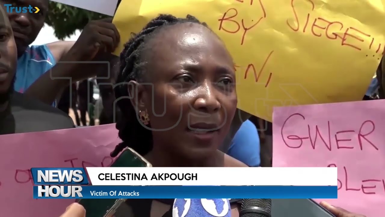 Benue Insecurity: Residents Protest Continued Killing By Herders In Gwer West, Agatu