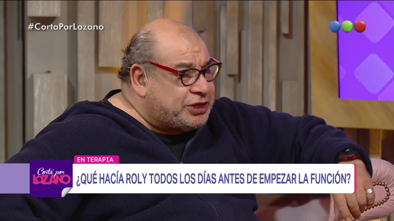 Roly Serrano en el diván de Vero - Cortá por Lozano