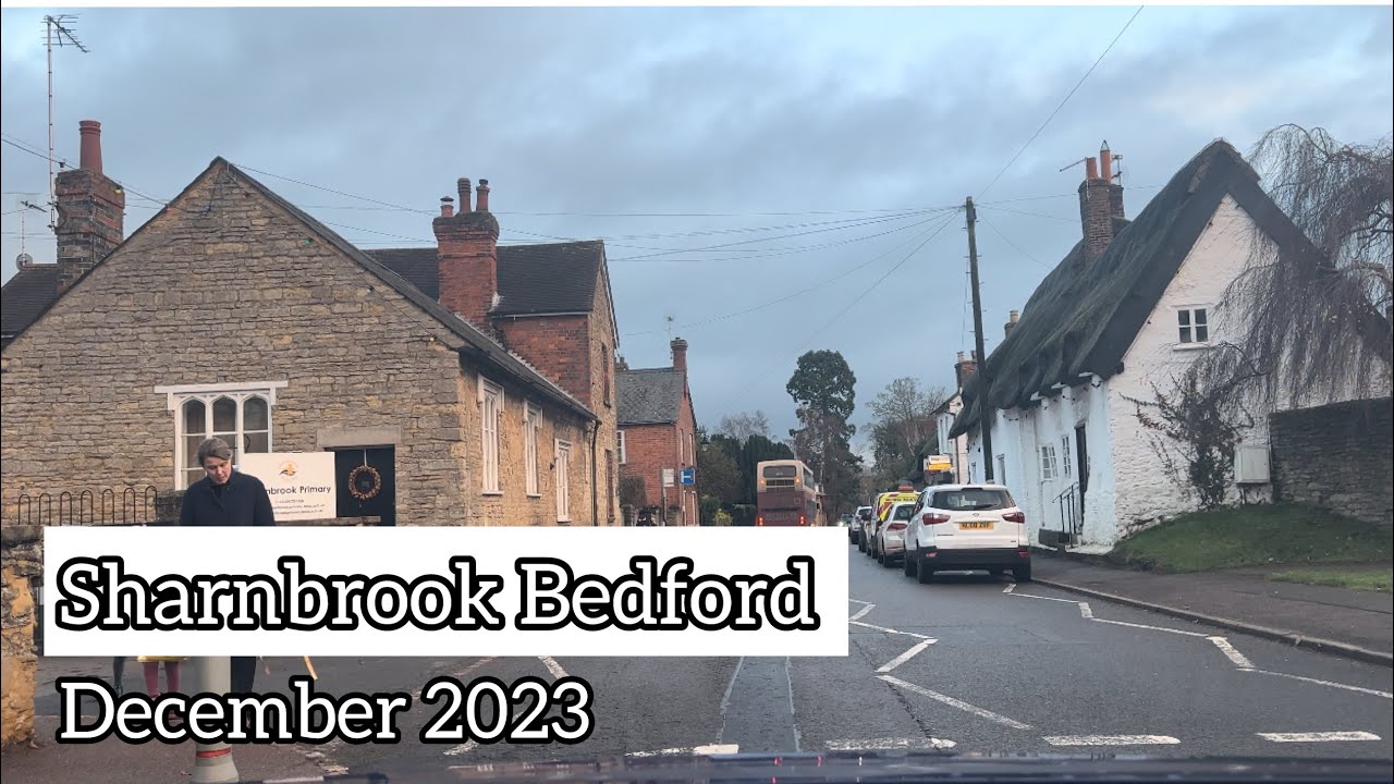Beautiful Village UK 🇬🇧- Sharnbrook Village Bedford 12.2023