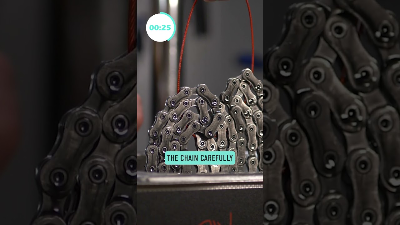 How To Wax Your Chain In 60 Seconds! ⏰⚙️