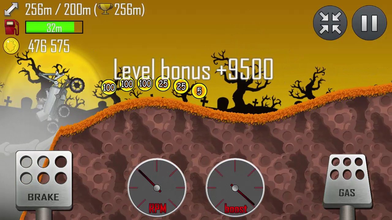 Hill Climb Racing: Moonlander - Haunted