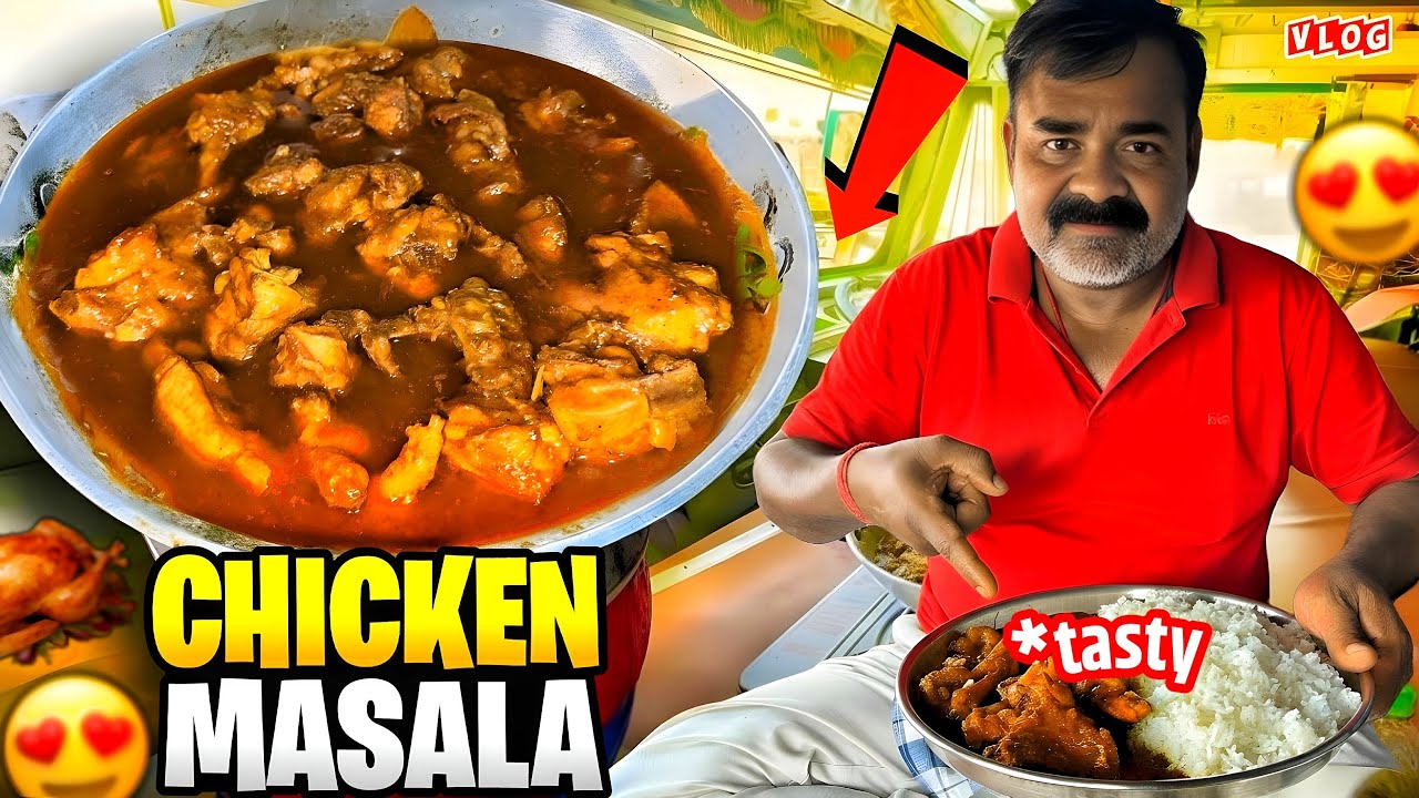 Chicken masala Banana Truck Mein 🍗😋 || Up Kab Tak Pahuncha Ga ? 🤔 #vtravelvlogs 