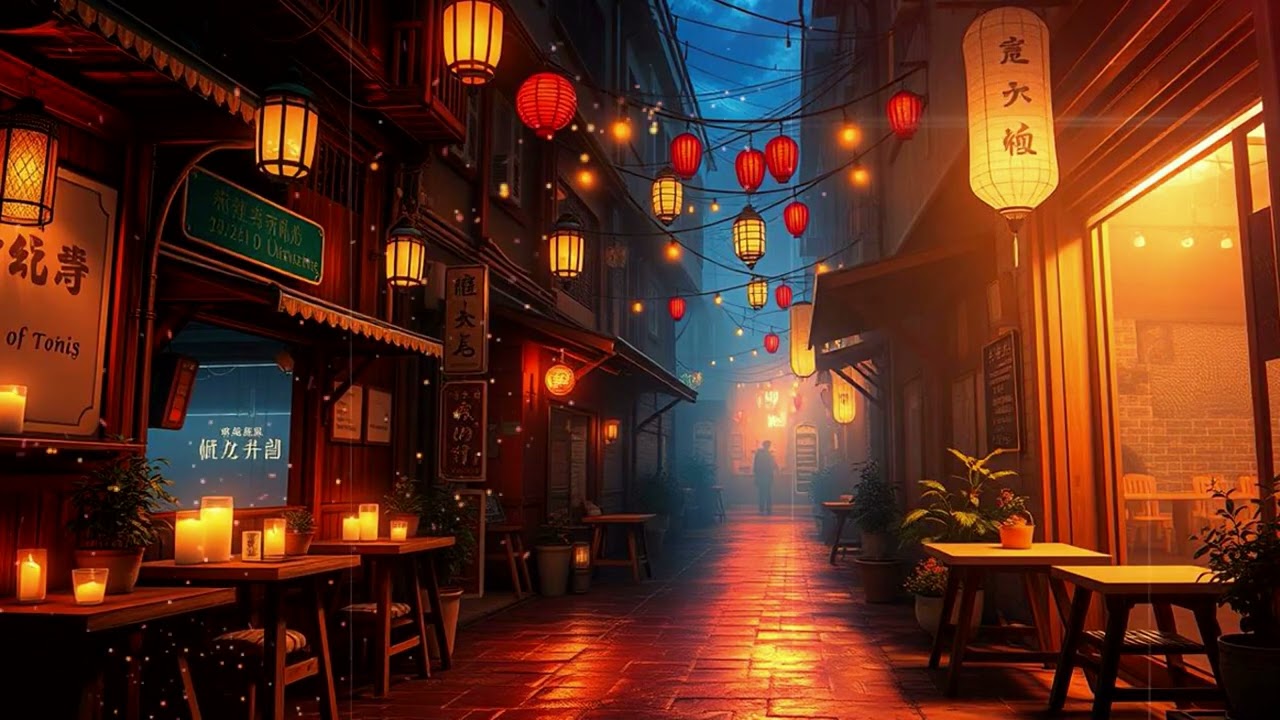 Rainy afternoon: soft lofi to read 🌧️