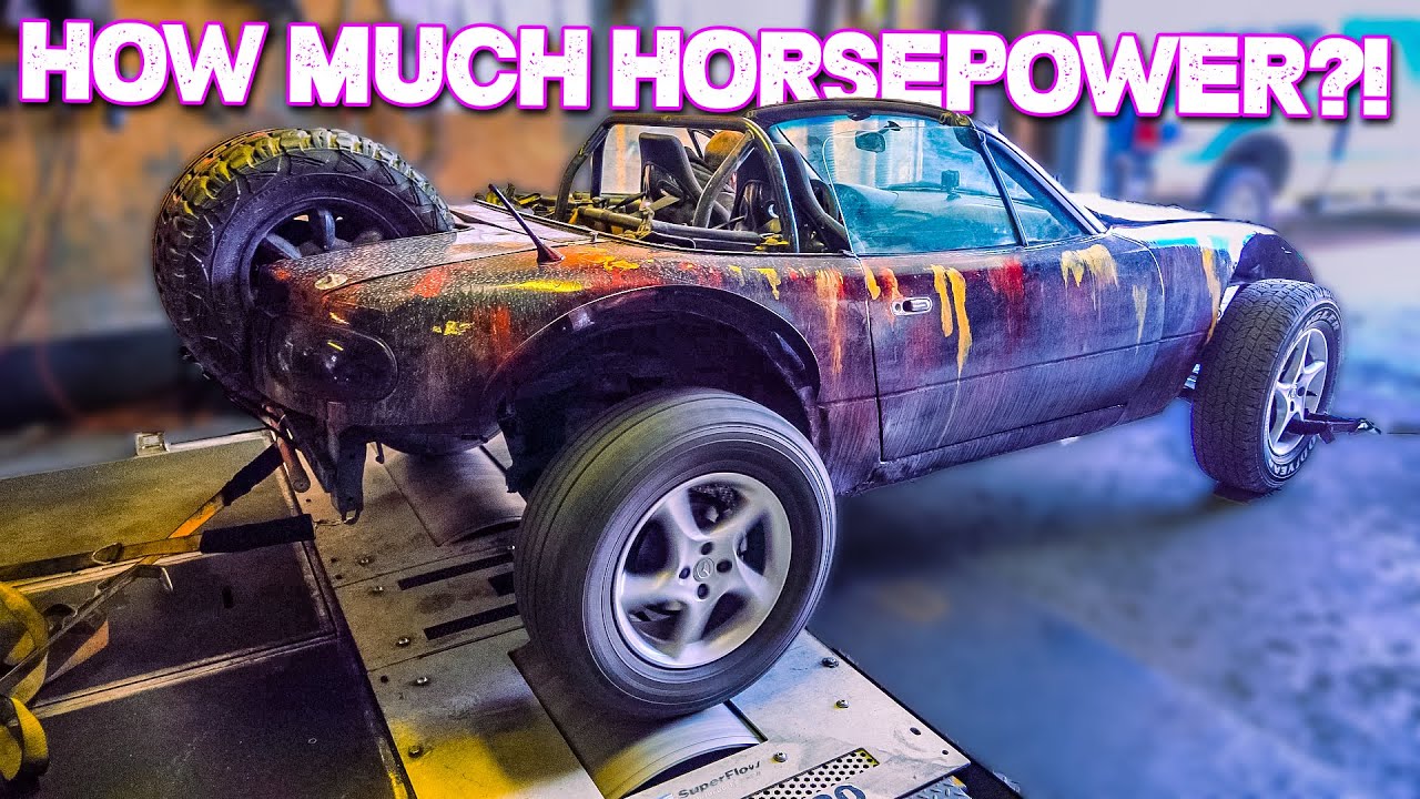 Offroad Miata on the Dyno