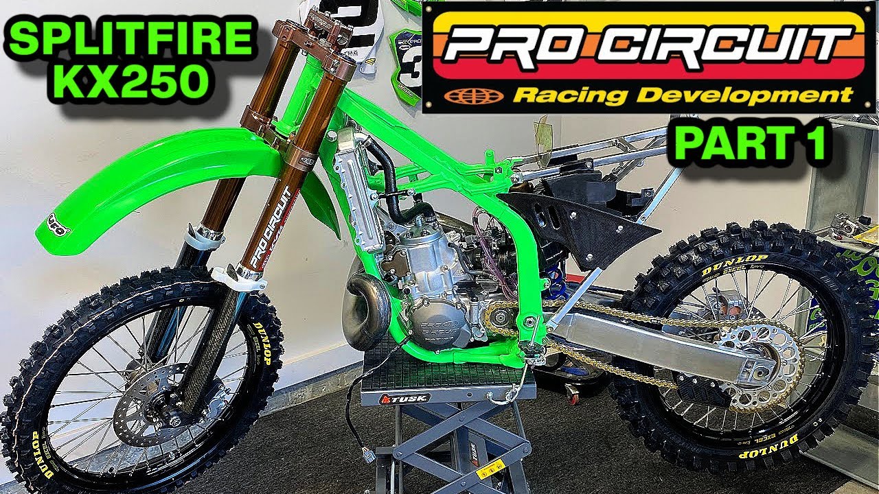 Потрясающая реконструкция моего двухтактного мотоцикла Splitfire KX250 1999 года