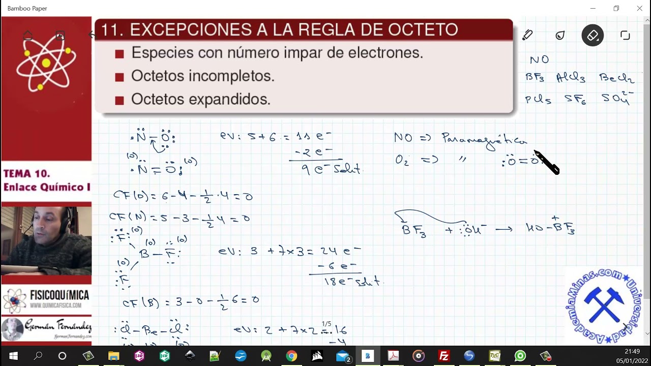TEMA 10. ENLACE QU&Iacute;MICO I | 10.11. Excepciones a la regla de octeto
