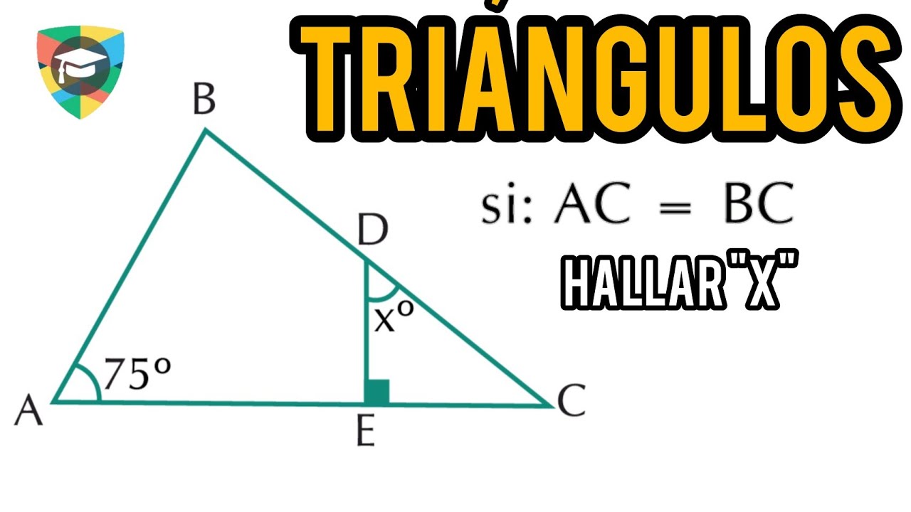 Ejercicios resueltos de triangulos geometria