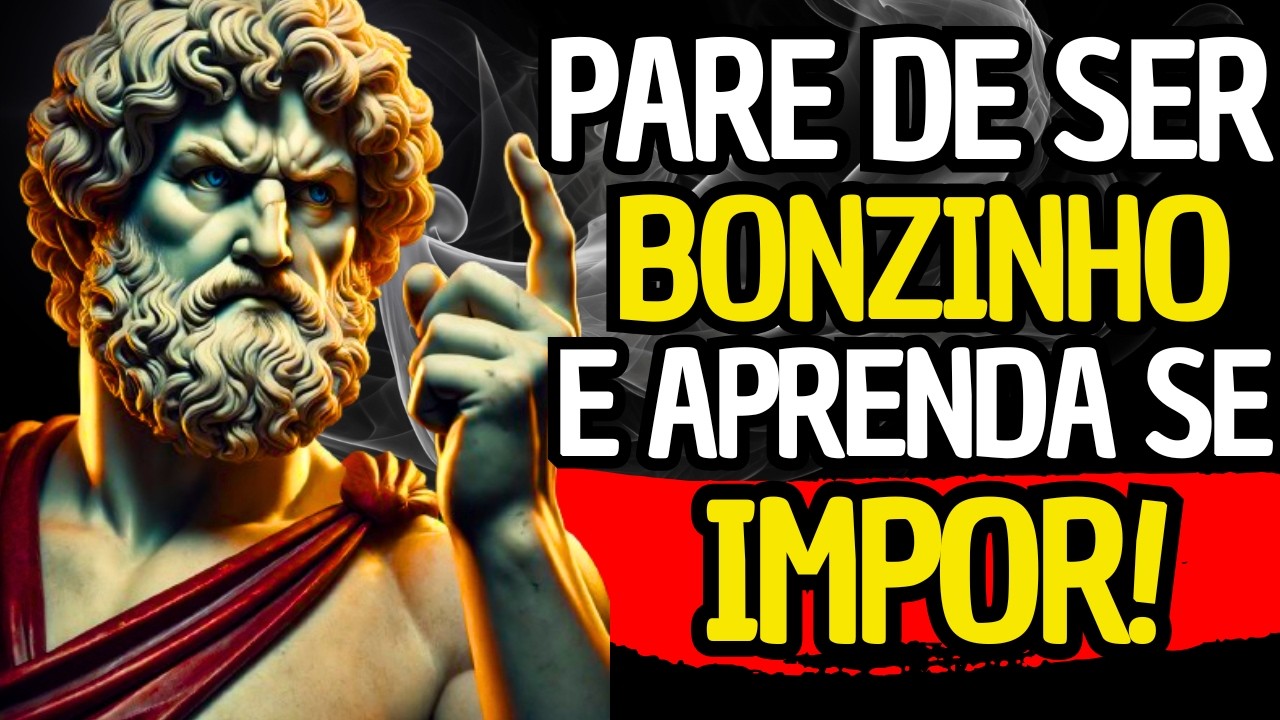 Pare de ser bonzinho com quem te usa HOJE! | 7 Lições Estoicas