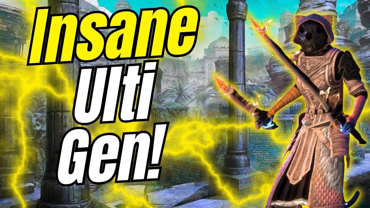 ESO PvP - This Ulti Gen Build Is CRAZY FUN! - [Battleground Chronicles]