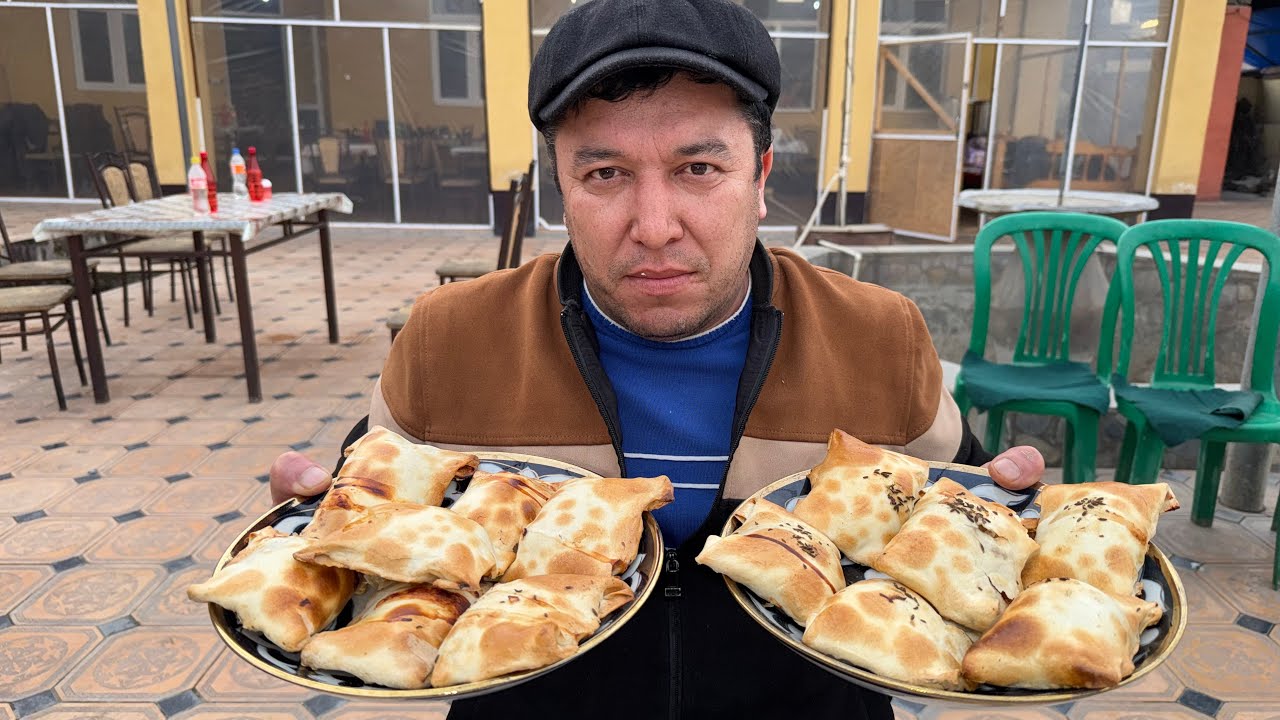 Как готовят Узбеки  Самсу в Тандыре!Узбекистан.