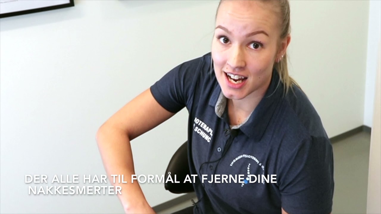 Nakkesmerter fjernes med fysioterapi