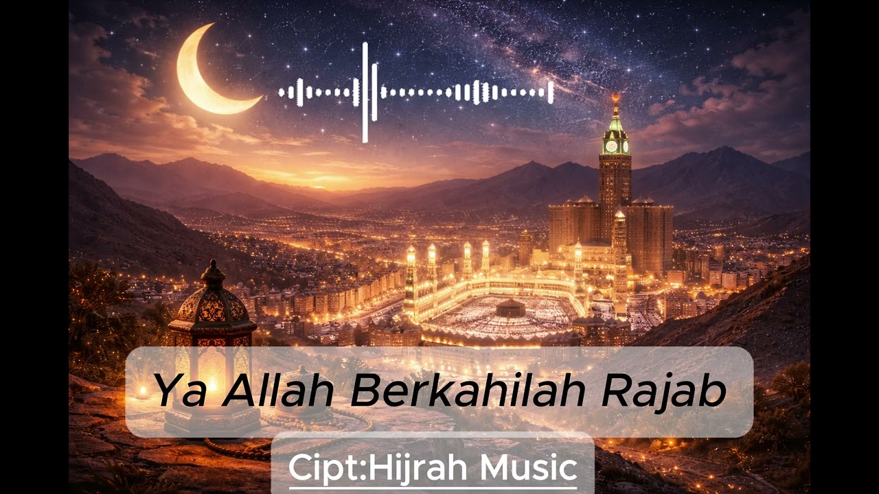 Ya Allah Berkahilah Rajab 🌙 | Doa Bulan Rajab Qosidah Modern Gambus Merdu