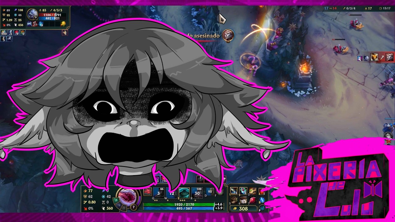 Mantente serena para no caer en la locura: League of Legends Gameplay 106.2 || La pixería de Lulú