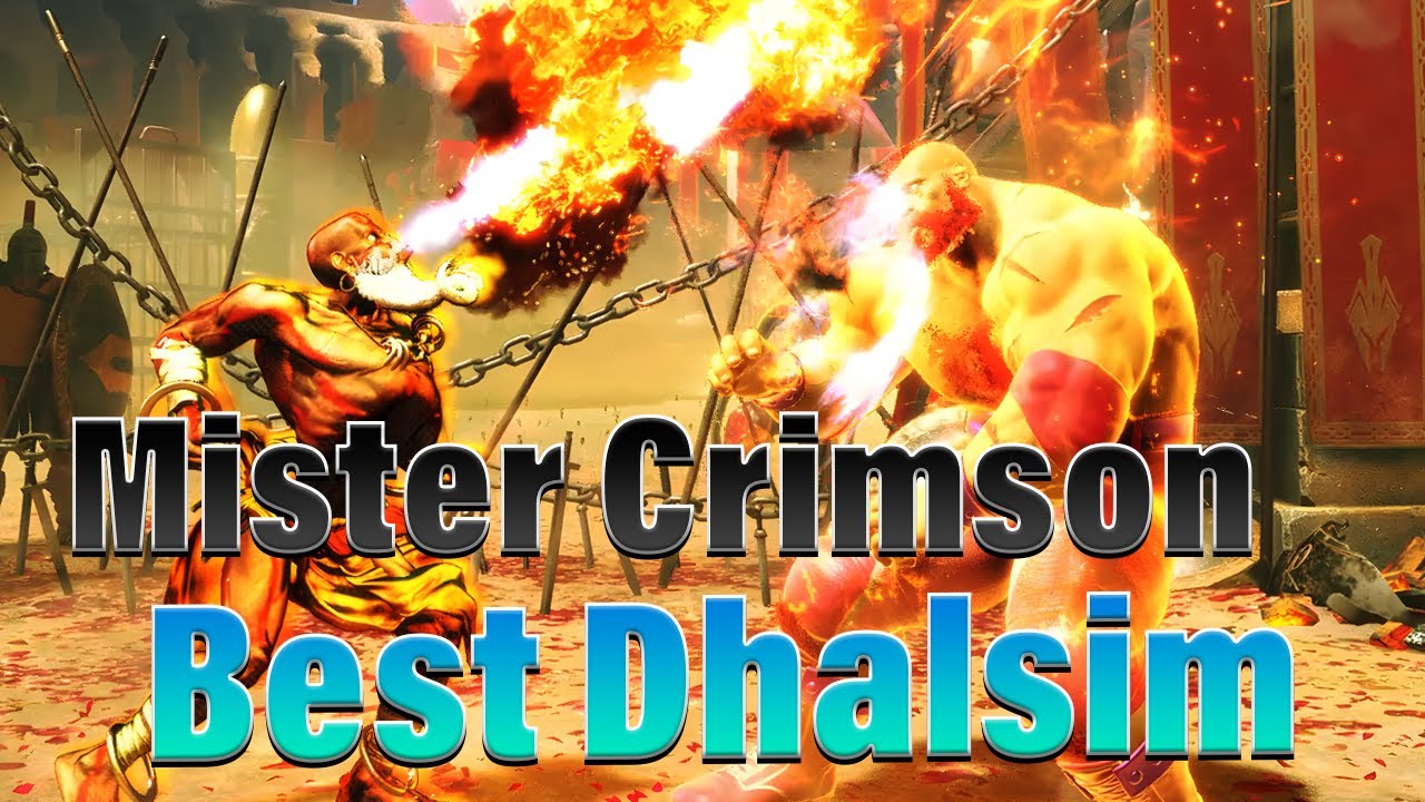 sf6 - Mister Crimson World no 1 Dhalsim