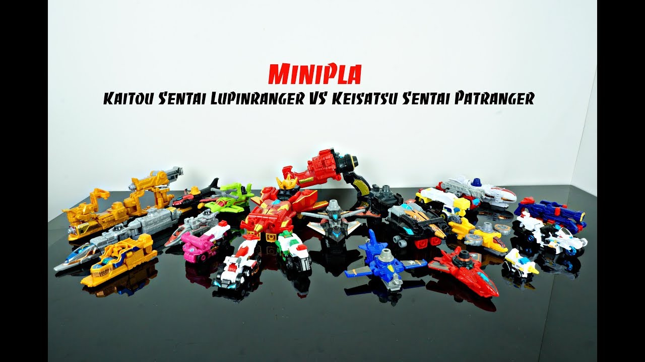 MINIPLA Kaitou Sentai Lupinranger VS Keisatsu Sentai Patranger