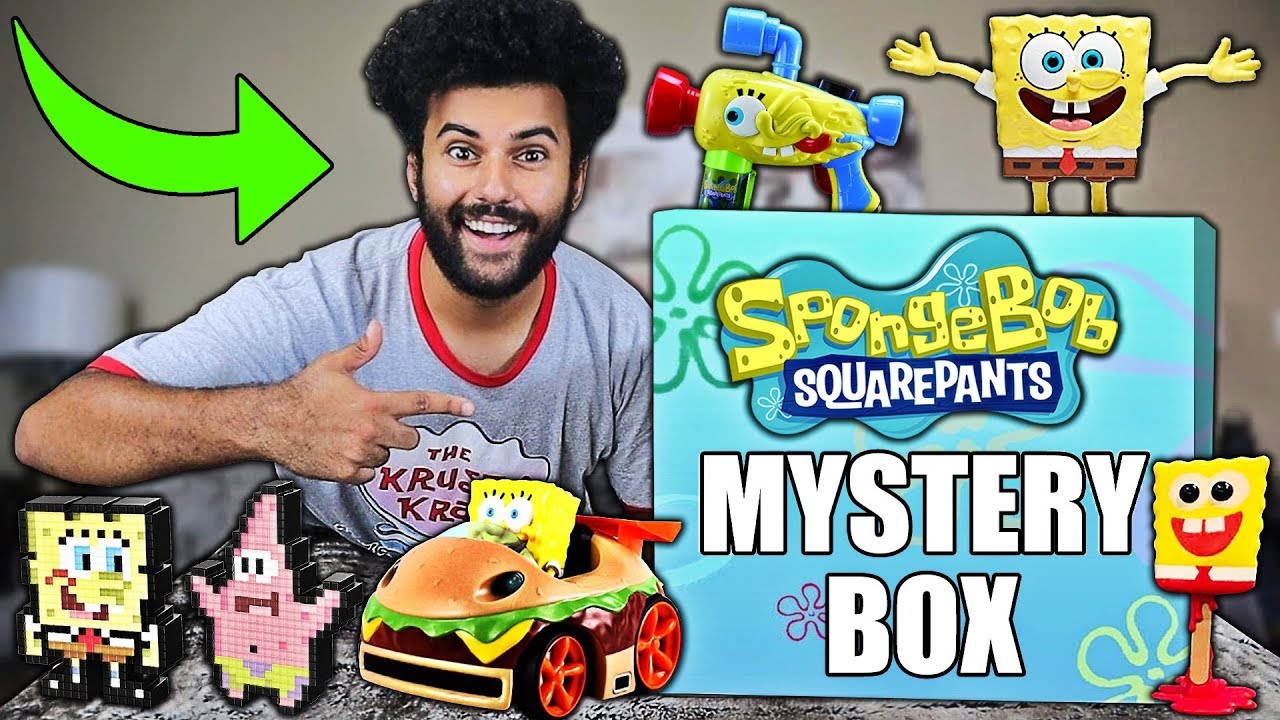 I Bought EVERY SPONGEBOB SQUAREPANTS Product On AMAZON!! (OVER $500 WORTH OF SPONGEBOB!) MYSTERY BOX