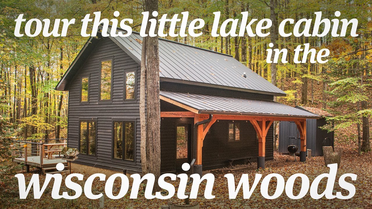 Tour this Little Lake Cabin in the Wisconsin Woods