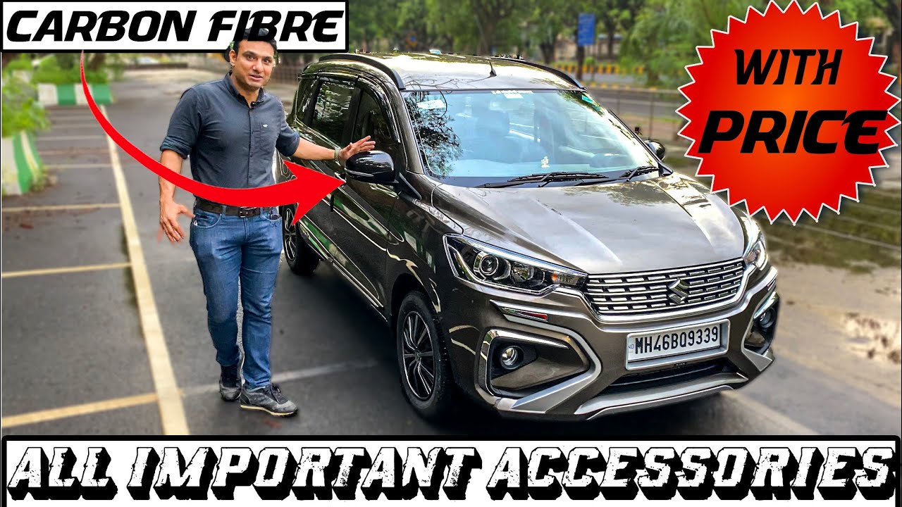 ERTIGA MODIFIED WITH CARBON FIBRE SIDE MIRRORS & INTERIOR || WITH PRICE || 📞9820803155