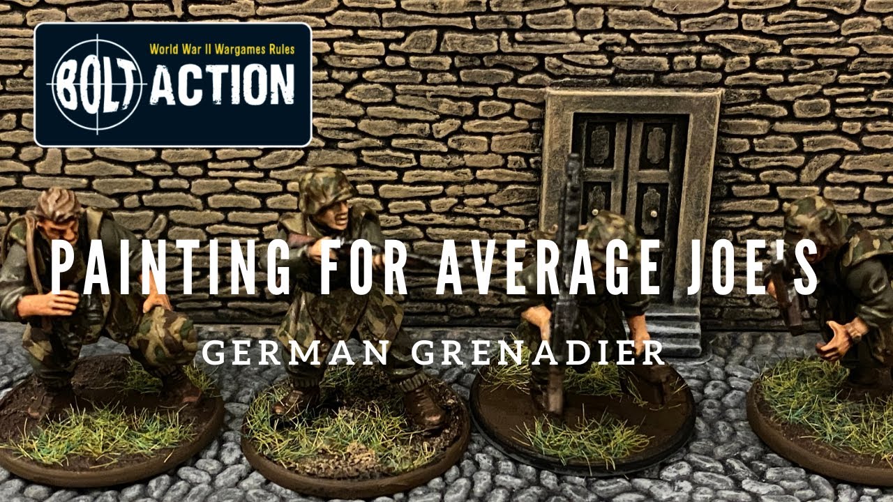 Bolt Action German Grenadier Painting for Average Joe's #3