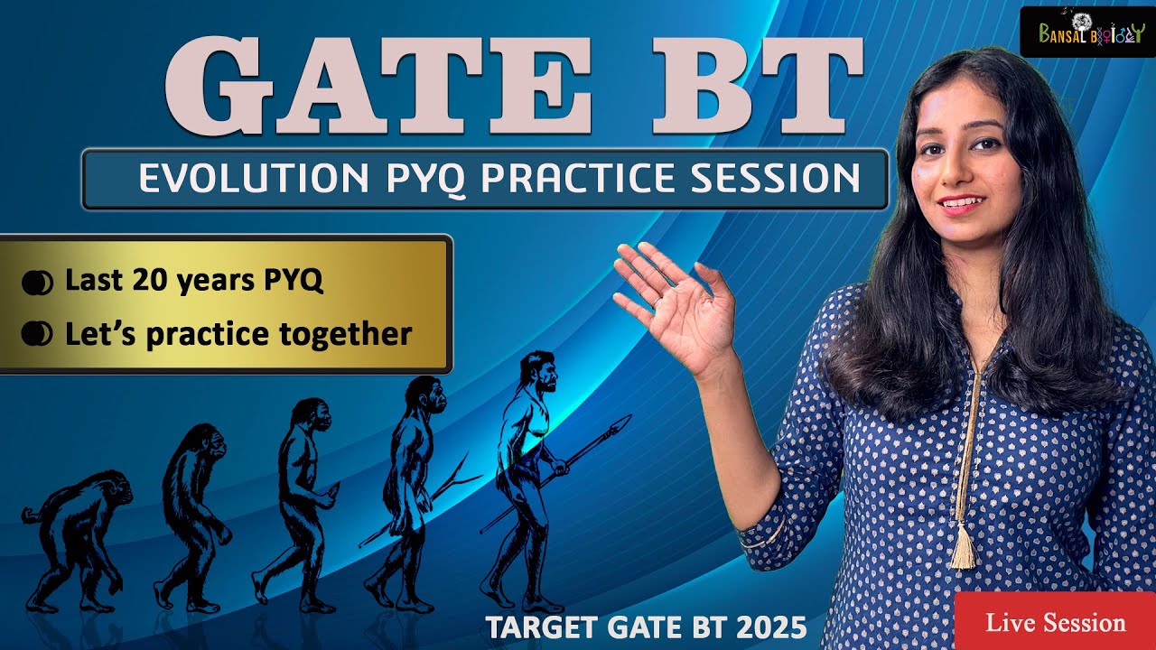 ⚡Target  GATE BT 2025  - Evolution PYQ I I Confidence Booster Series