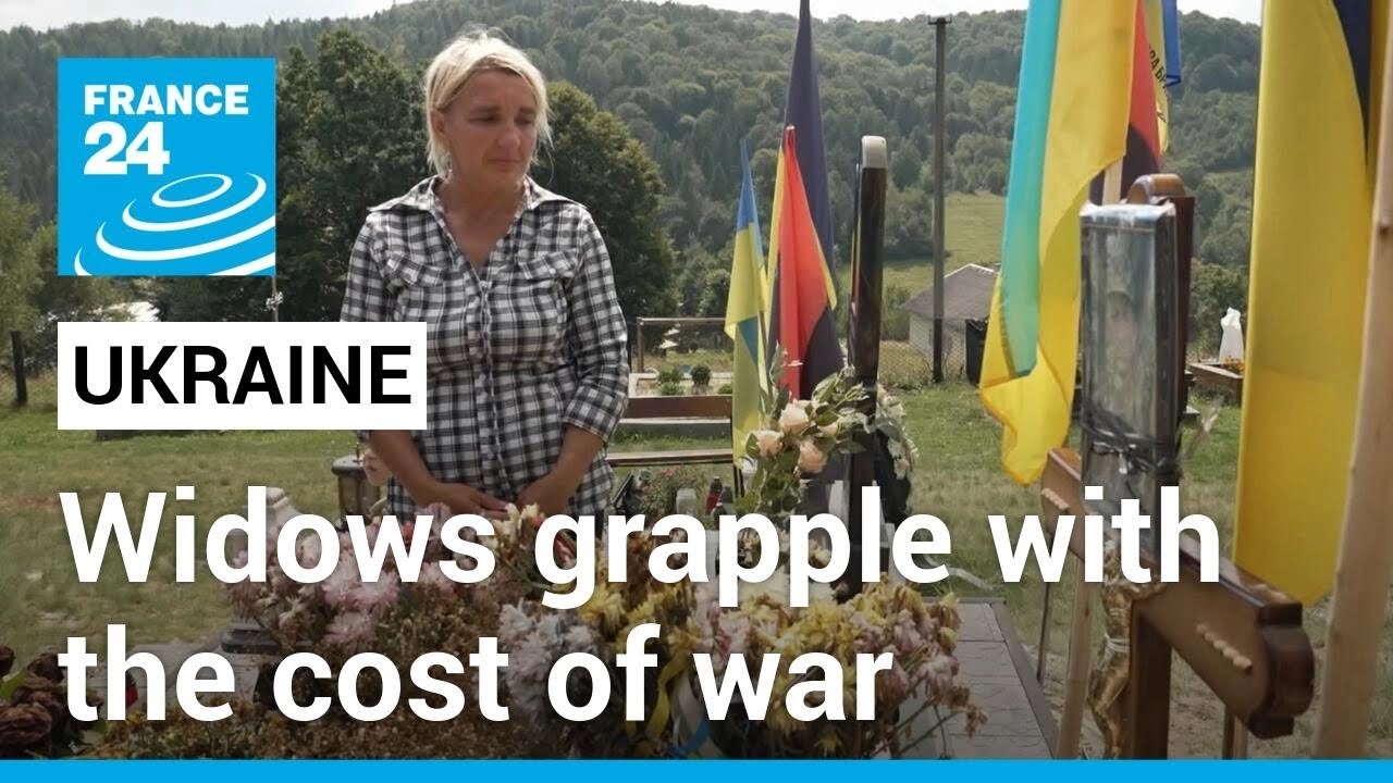 Grappling with the cost of war: The path to resilience for Ukrainian widows • FRANCE 24 English