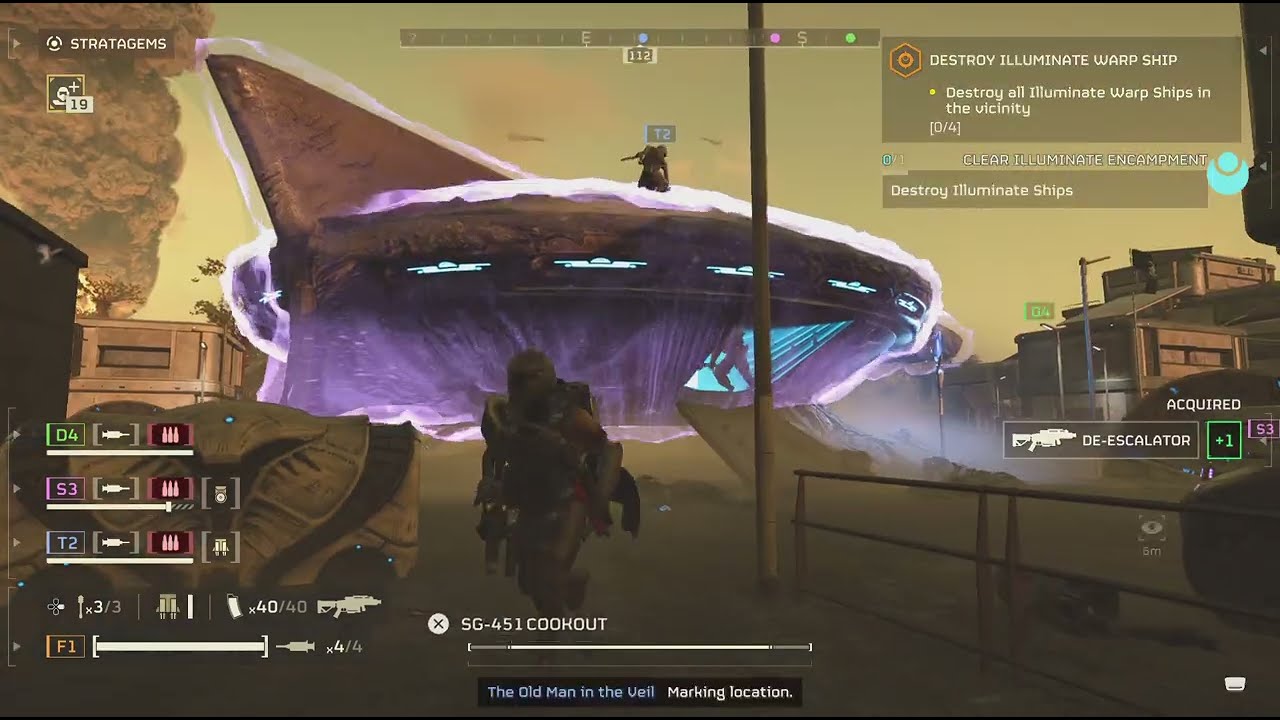 The Defoliation Tool can destroy Warp Ships