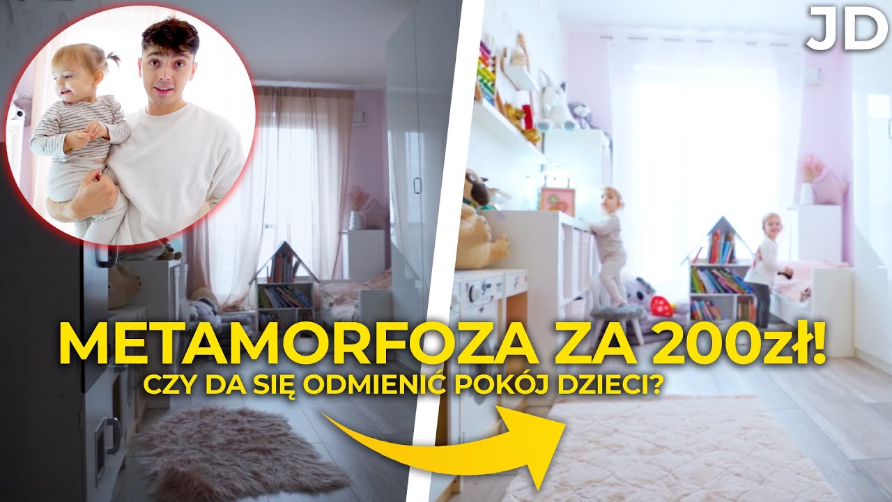 METAMORFOZA POKOJU ZA 200ZŁ!