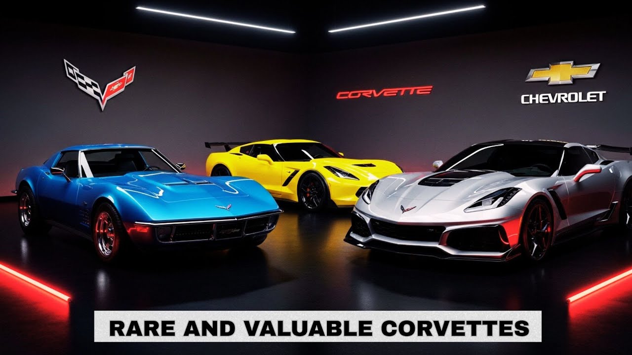 11 Rare Corvettes Set to Double in Value by 2036: Some Will Hit $500,000!