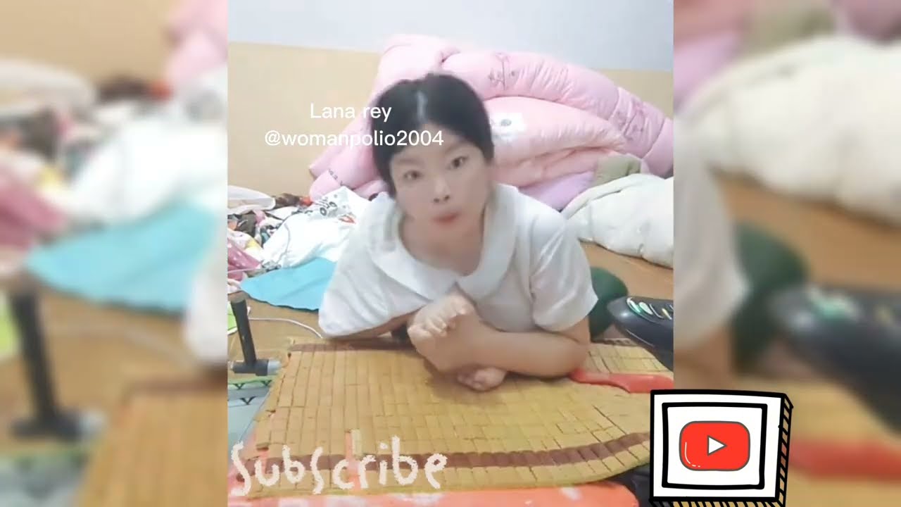 🔥POLIO WOMAN CRAWLS IN BED WITH FLACCID LEGS | PART 1